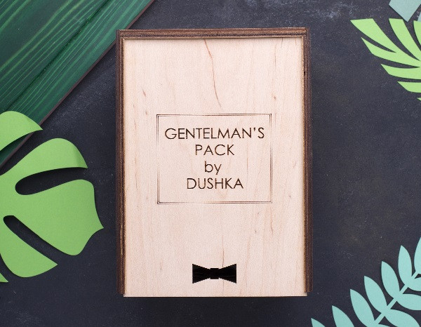 Gift box "Gentleman's pack by Dushka"